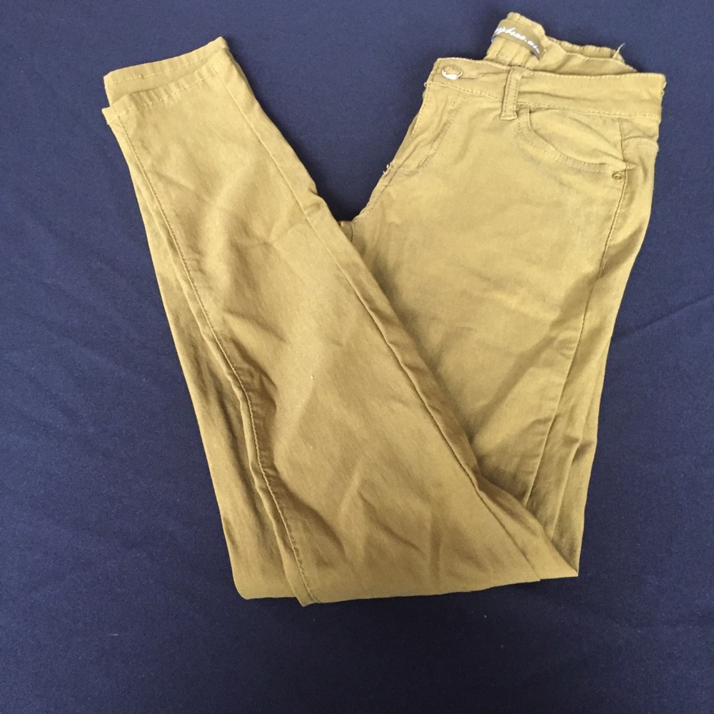 Mustard Colored Jeans